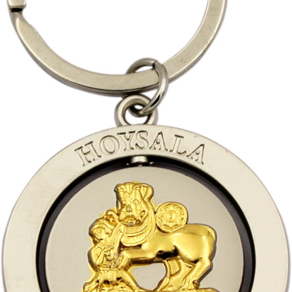 Metal Keychain Hoysala Karnataka