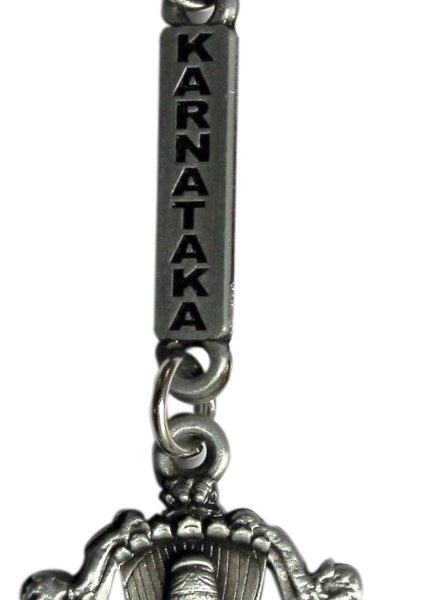 Metal Keychain Karnataka