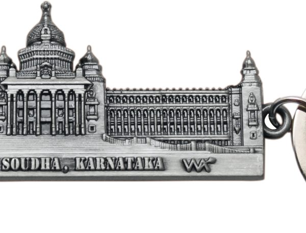 Metal Keychain VidhanaSoudha