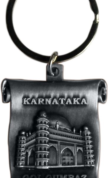 Metal Keychain karnataka GolGumbz