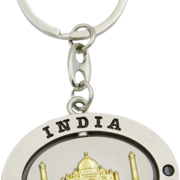Metal Keychain India Tajmahal