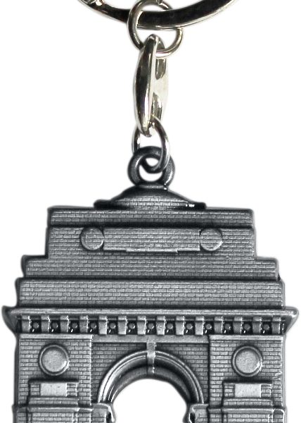 Metal Keychain India Gate