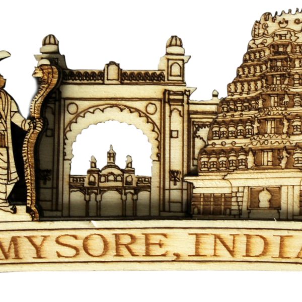 MDF Fridge Magnet Mysore