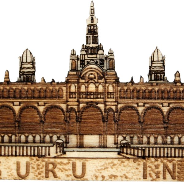 MDF Fridge Magnet Mysore Palace wide