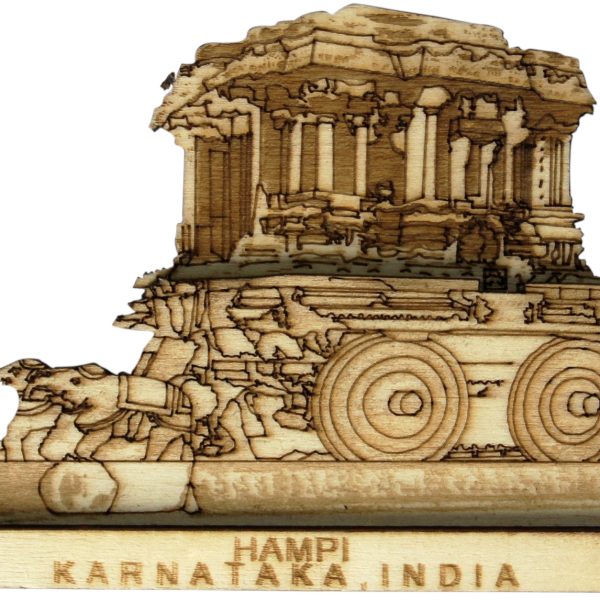 MDF Fridge Magnet Karnataka Hampi