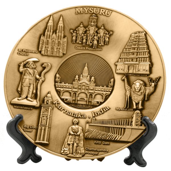 Metal wall Hanging Plate Mysuru