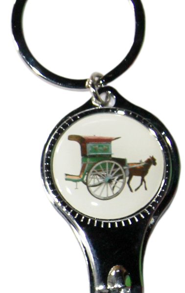 Metal Keychain Horse Nail cutter