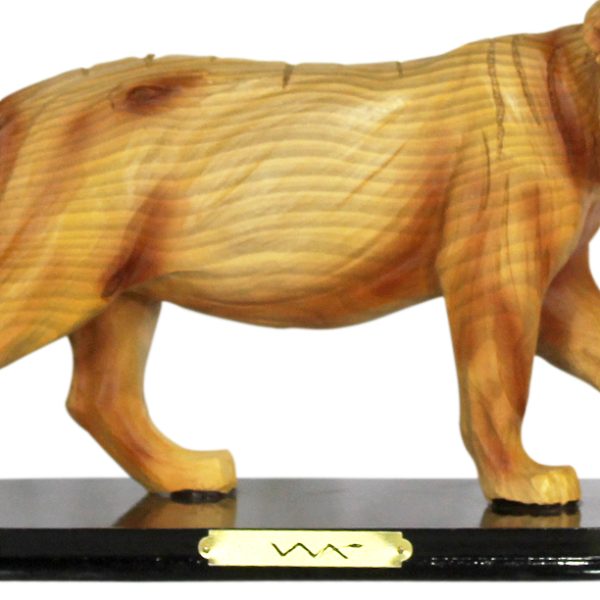 Animal Figurine Poly Resign Lepord
