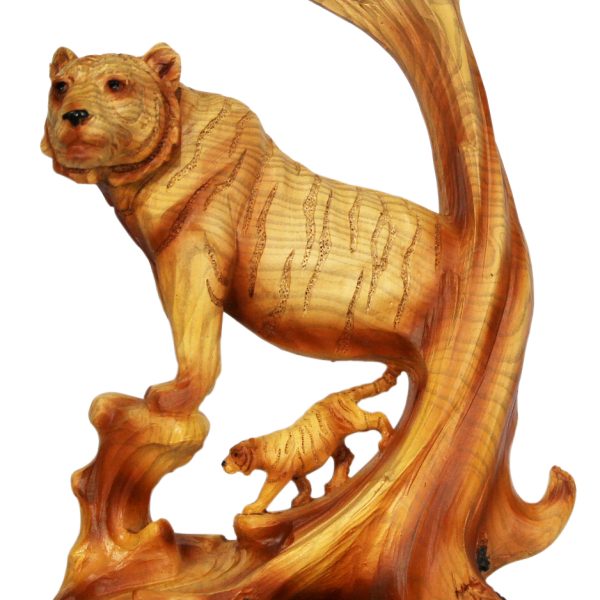 Animal Figurine Poly Resign Tiger new