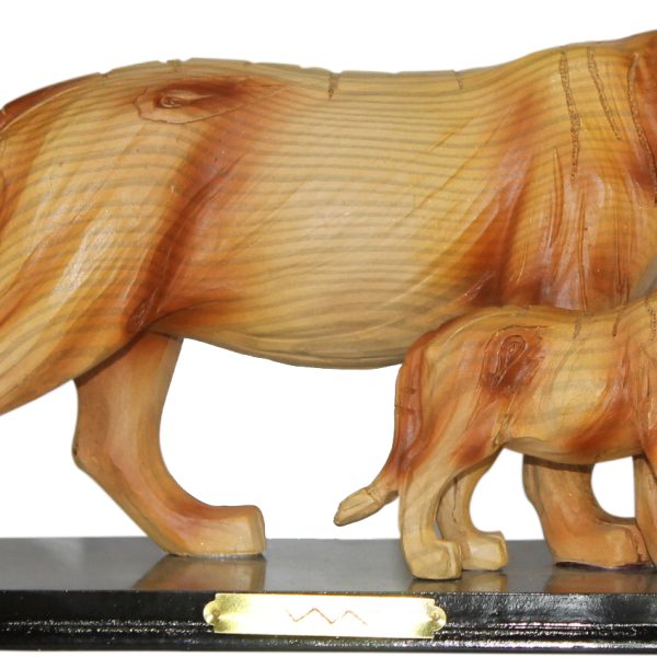 Animal Figurine Poly Resign Lion Cubs